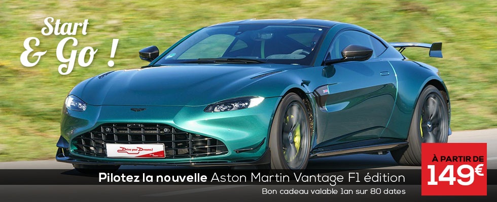 Stage de pilotage en Aston Martin F1 édition au Circuit du Laquais